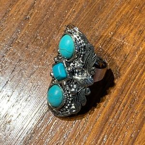 Torquiose adjustable ring